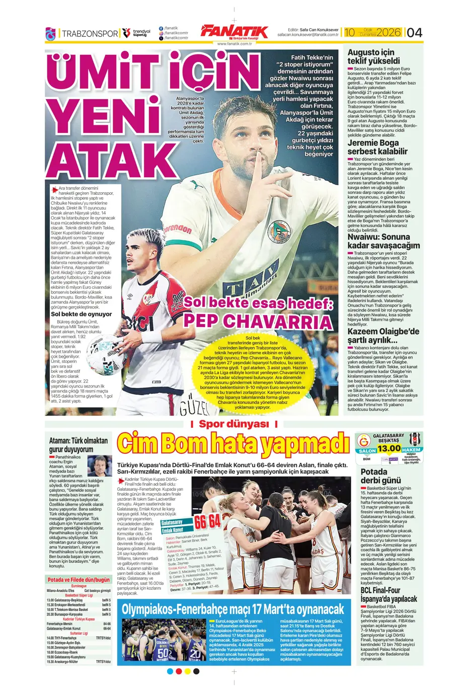 "Ve Lookman'la anlaşma tamam: İşte "Evet" dediği rakam" | Sporun manşetleri - 25