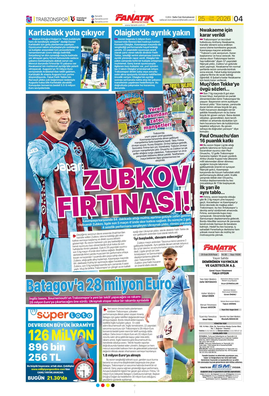"Asprilla sonrası Galatasaray'ın 3. transferi de belli oldu" | Sporun manşetleri - 36
