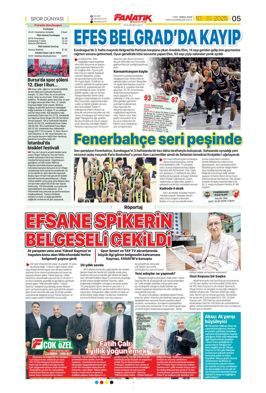 "Sadettin Saran ilk transferini milli yıldızla yapıyor" | Sporun manşetleri - 27