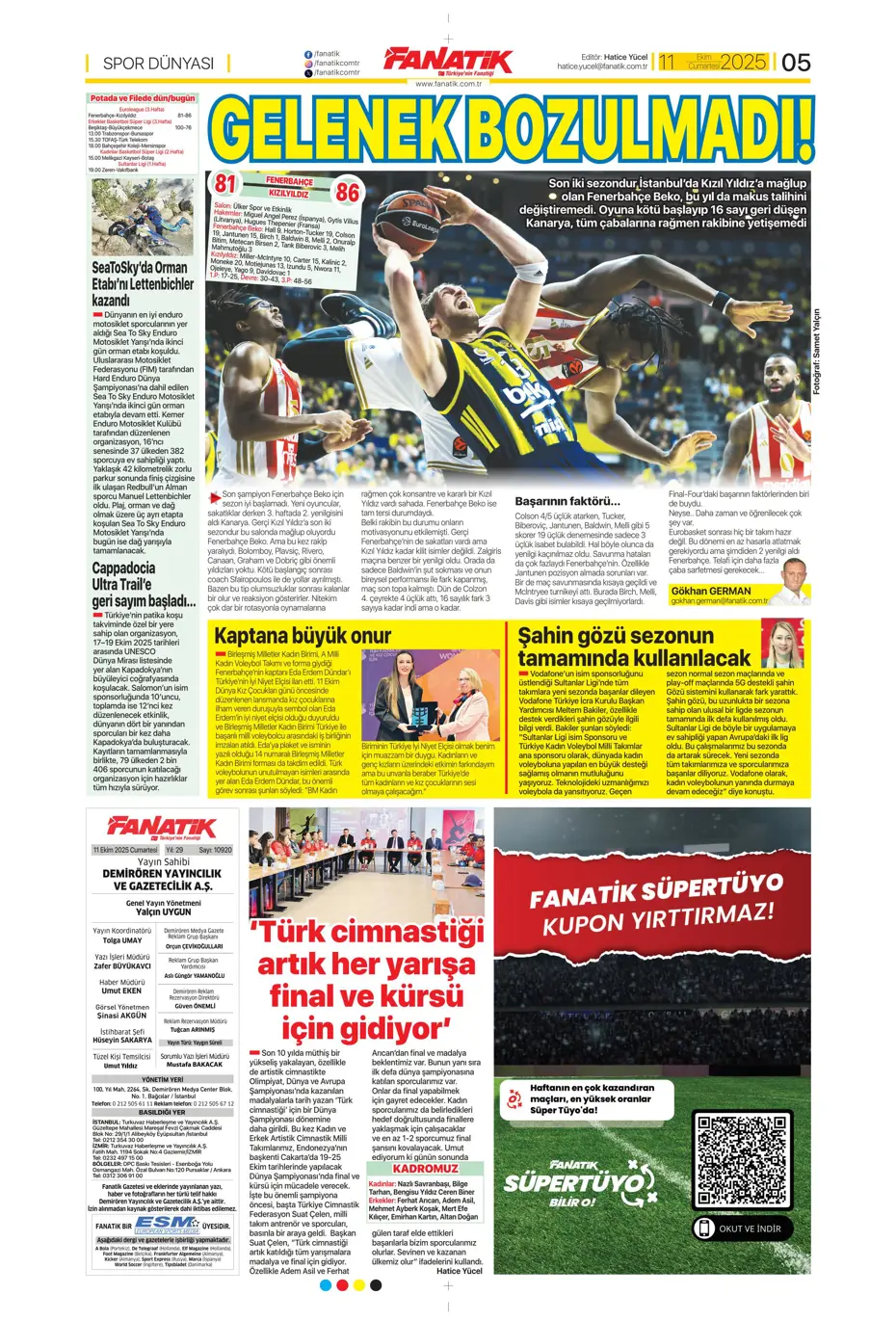 "Sergen Yalçın'ın yeni hedefi Çağlar Söyüncü" | Sporun manşetleri - 35
