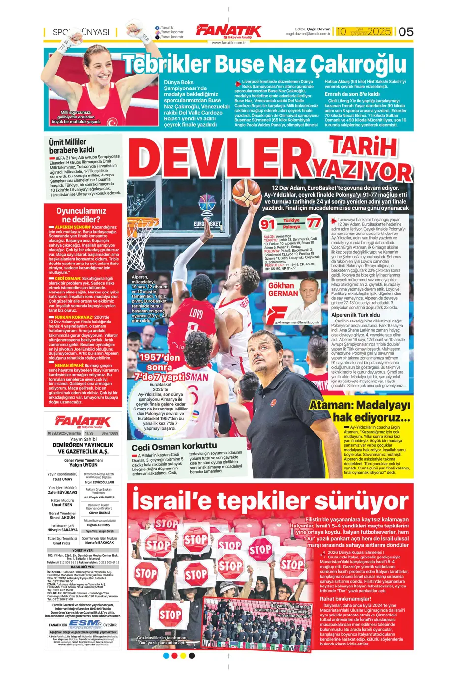 "Mühendislik harikası Domenico Tedesco" | Sporun manşetleri - 19