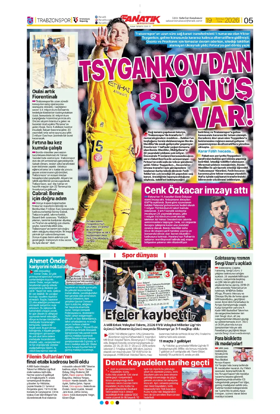 Salah sonrası durmak yok! Beşiktaş'tan bir transfer daha, işlem tamam | Sporun manşetleri - 13