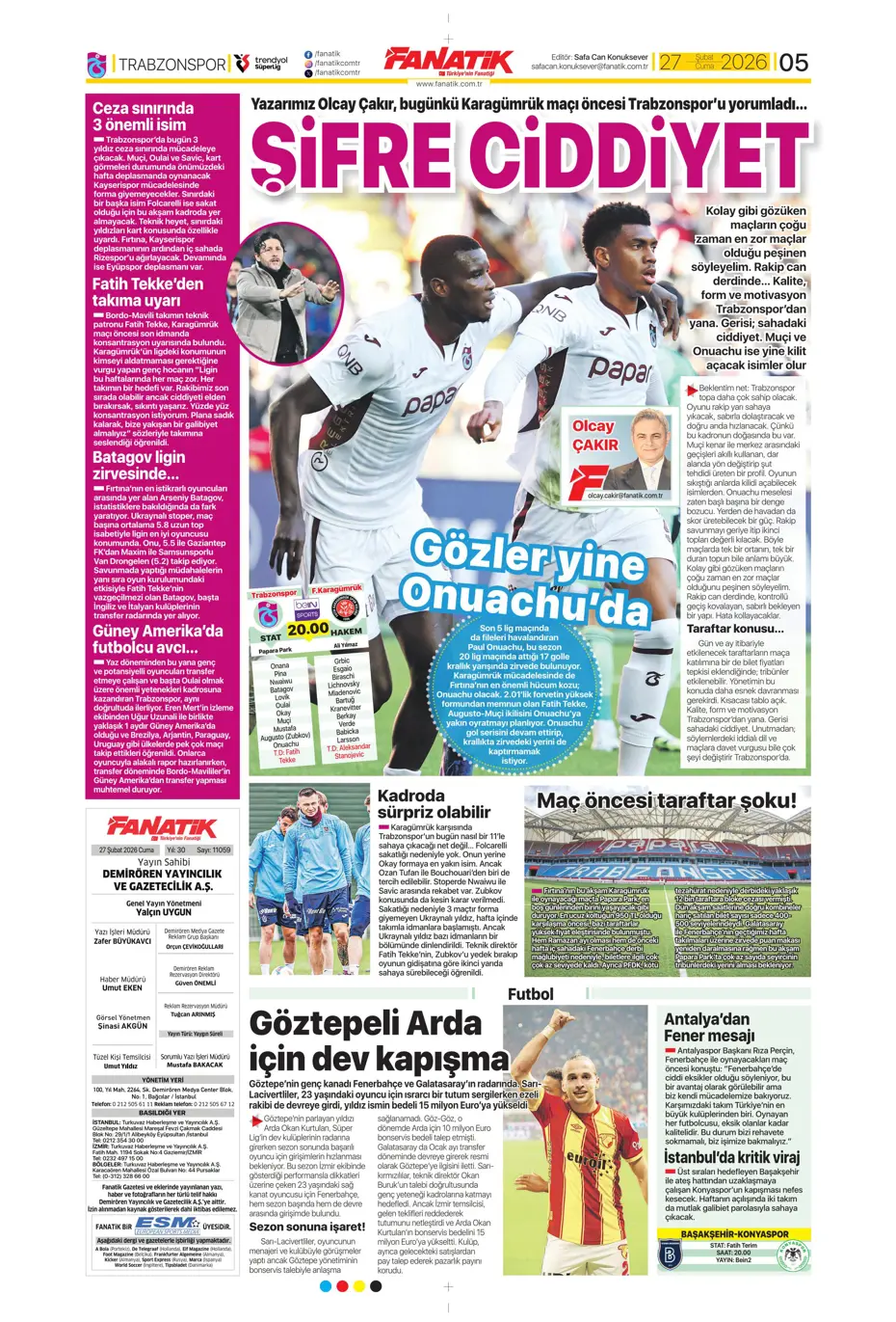 "Osimhen için müthiş iddia!" | Sporun manşetleri - 37 "Osimhen için müthiş iddia!" | Sporun manşetleri - 37