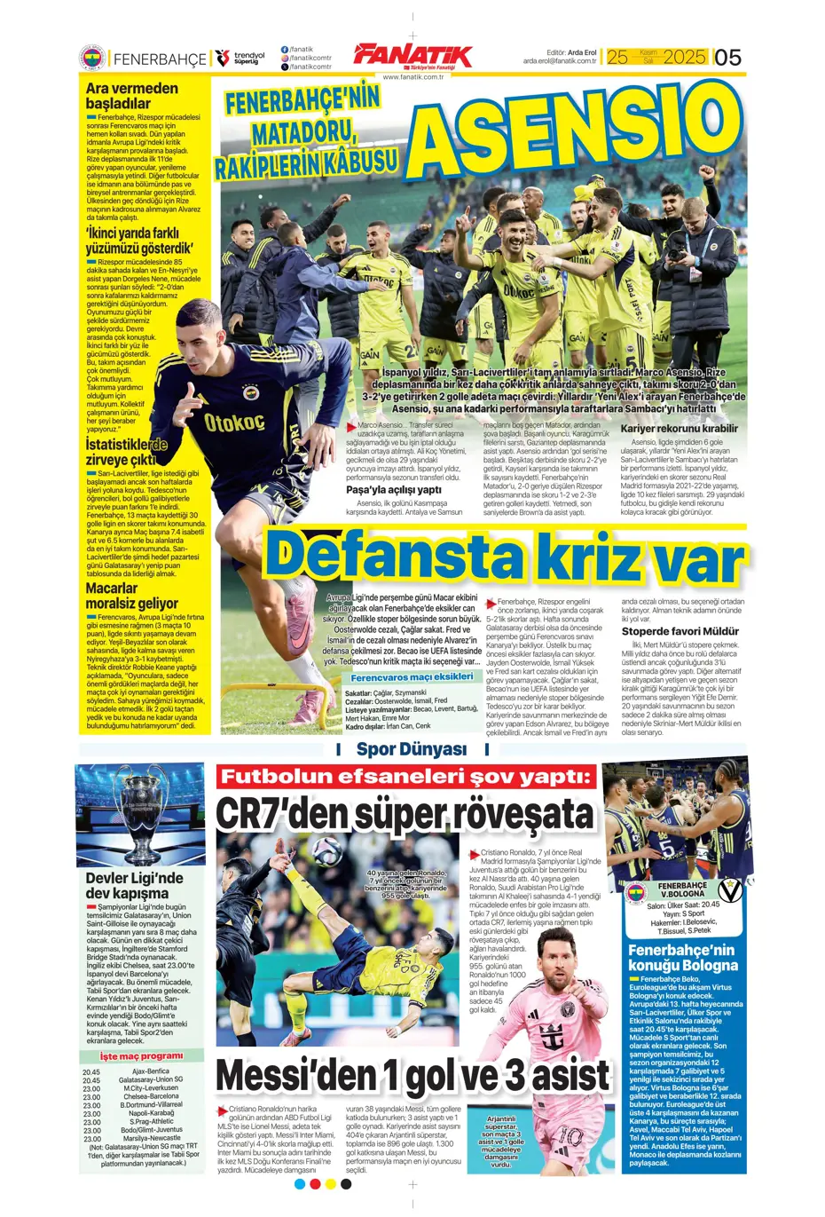"Fenerbahçe'ye sürpriz golcü: Franculino Dju" | Sporun manşetleri - 29 "Fenerbahçe'ye sürpriz golcü: Franculino Dju" | Sporun manşetleri - 29