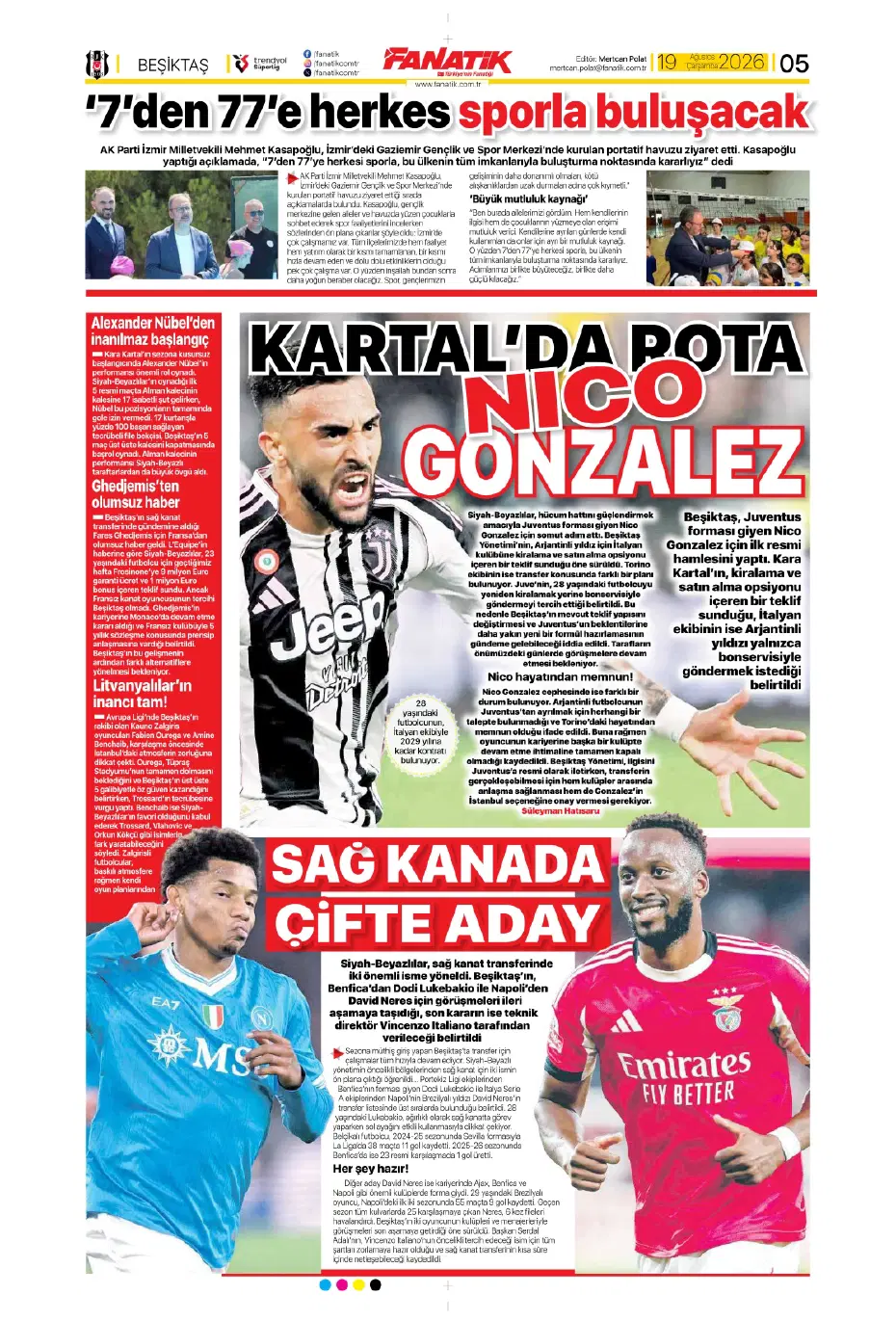 "Batrakov: Galatasaray'a gidiyorum" | Sporun manşetleri - 21