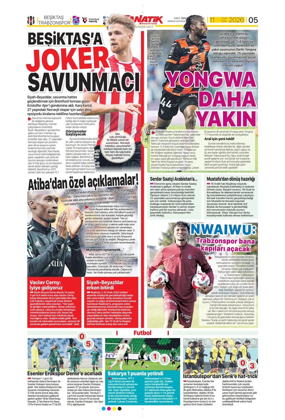 "Fenerbahçe'de volkanik patlama" | Sporun manşetleri - 31