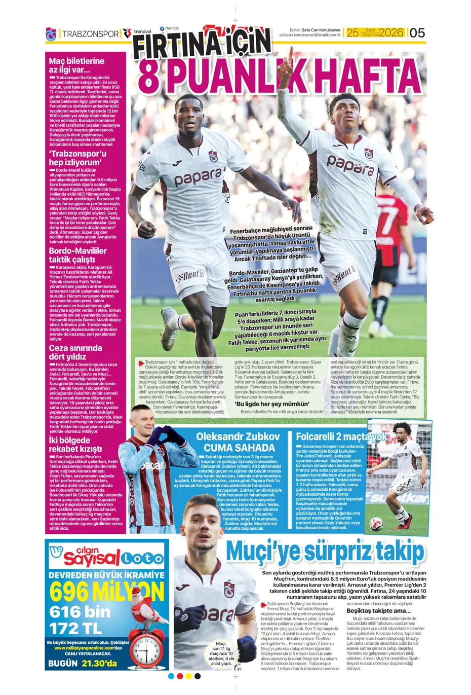 "Fenerbahçe'de Vedat Muriqi sürprizi yaşanıyor" | Sporun manşetleri - 33