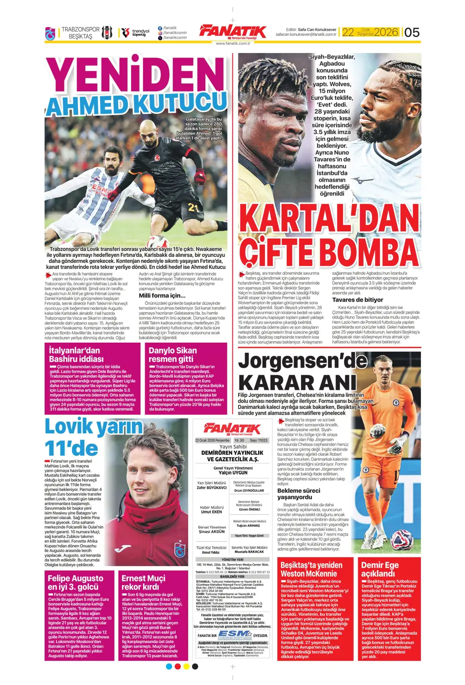 "Galatasaray'dan Atletico maçı sonrası 2 transfer birden" | Sporun manşetleri - 26