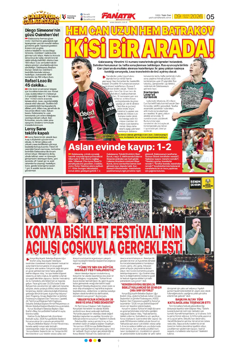Fenerbahçe'de yaprak dökümü! Çağlar Söyüncü dahil tam 11 futbolcu | Sporun manşetleri - 7 Fenerbahçe'de yaprak dökümü! Çağlar Söyüncü dahil tam 11 futbolcu | Sporun manşetleri - 7