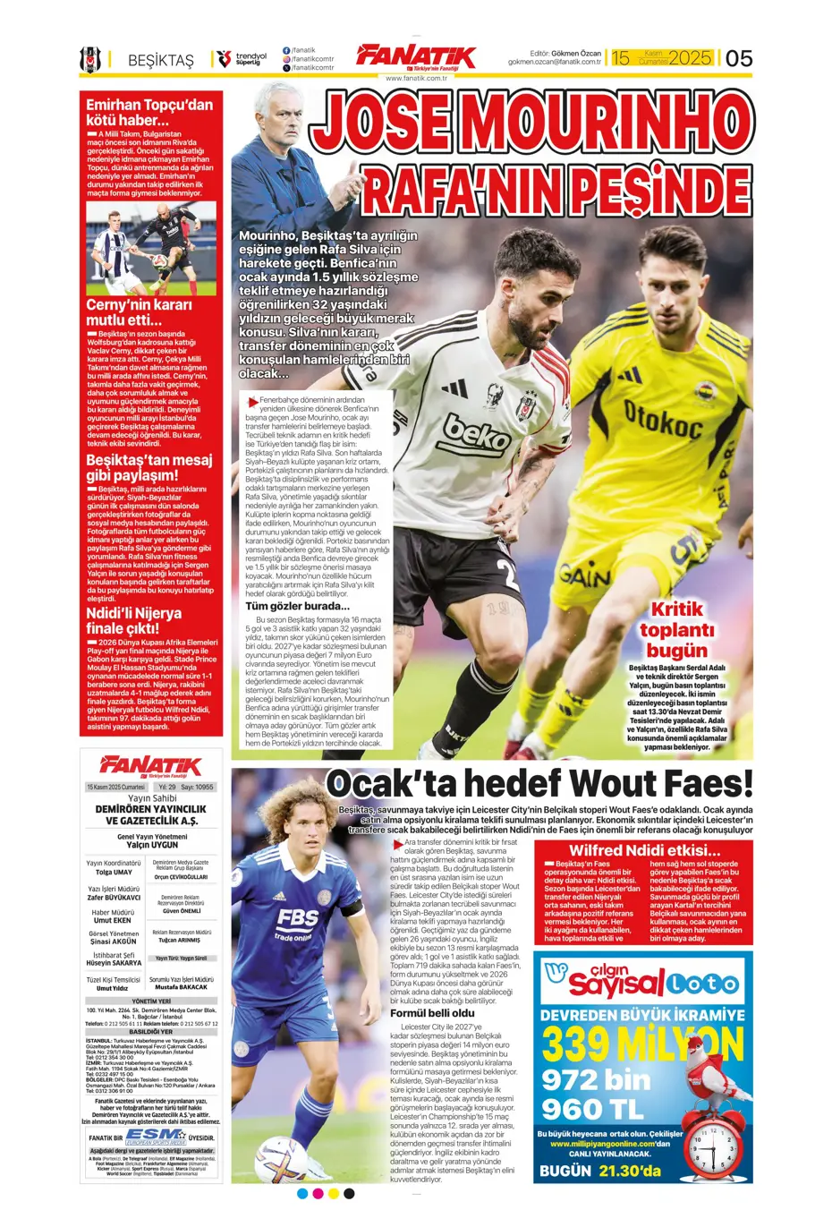 "İşte Fener'in Lewandowski için planı" | Sporun manşetleri - 34