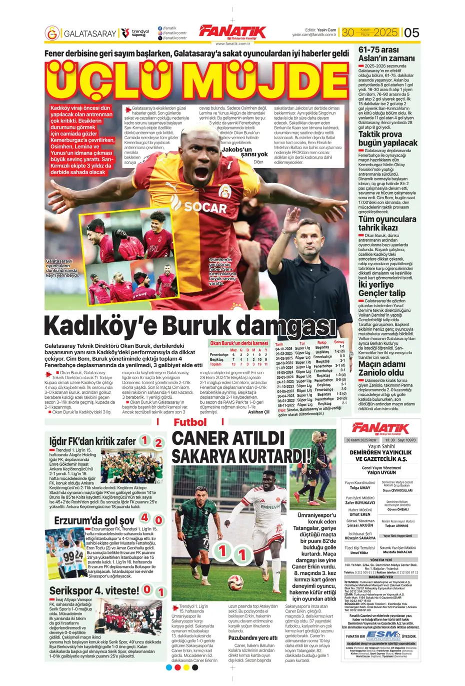 "Merih Demiral'da sona gelindi, imzalar yakın" | Sporun manşetleri - 29 "Merih Demiral'da sona gelindi, imzalar yakın" | Sporun manşetleri - 29