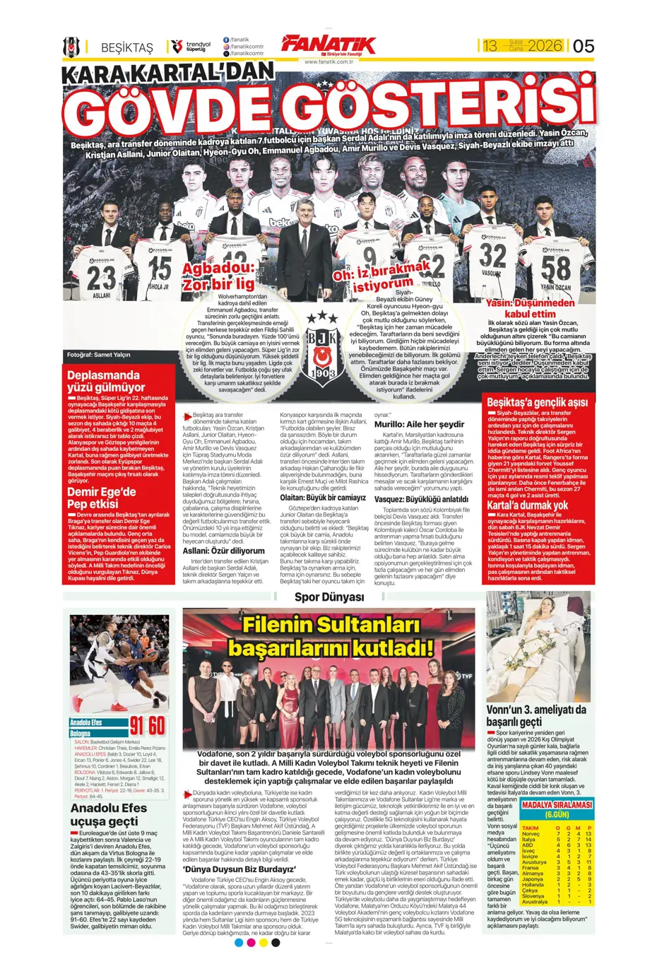 "Tedesco teklifi kabul etmeye yakın" | Sporun manşetleri - 15