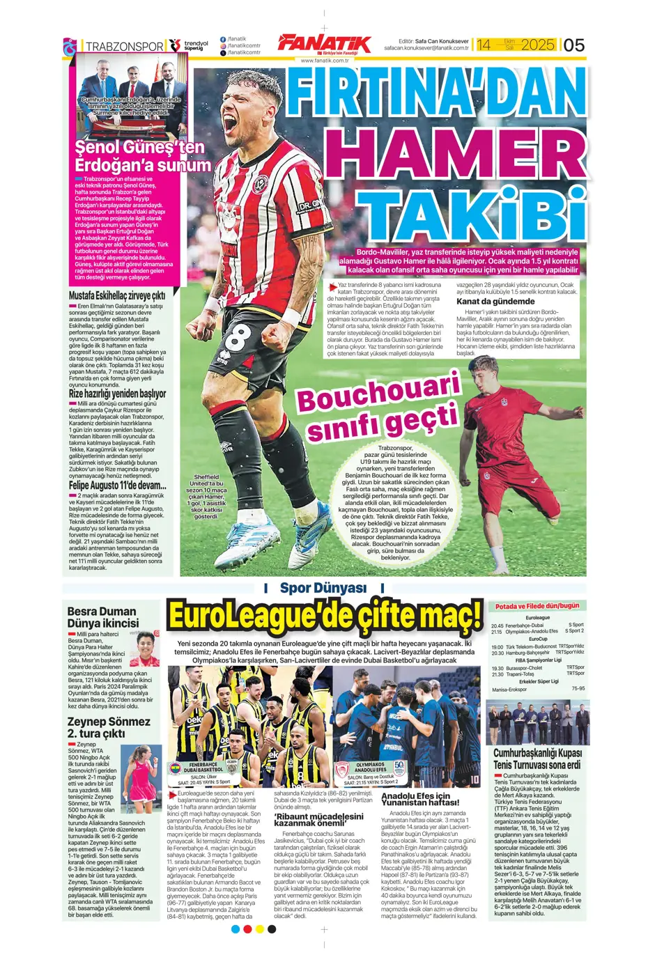 "Beşiktaş'ta İrfan Can Kahveci sürprizi" | Sporun manşetleri - 27 "Beşiktaş'ta İrfan Can Kahveci sürprizi" | Sporun manşetleri - 27