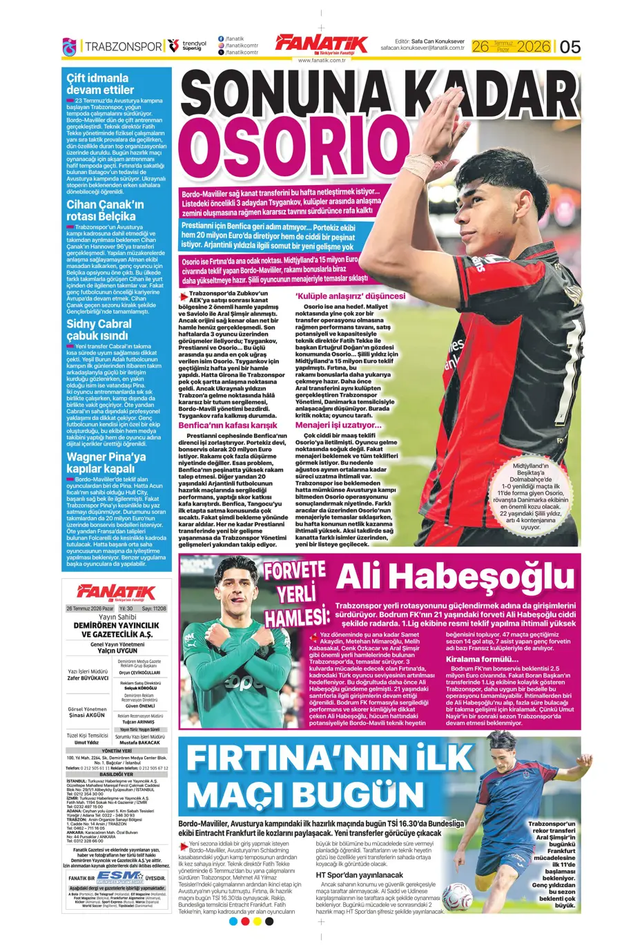 "Darwin Nunez geliyor" | Sporun manşetleri - 16