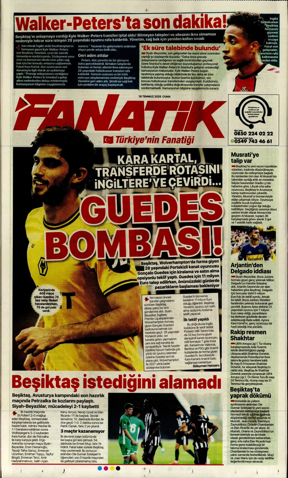 "Fenerbahçe'ye En-Nesyri piyangosu" | Sporun manşetleri - 26