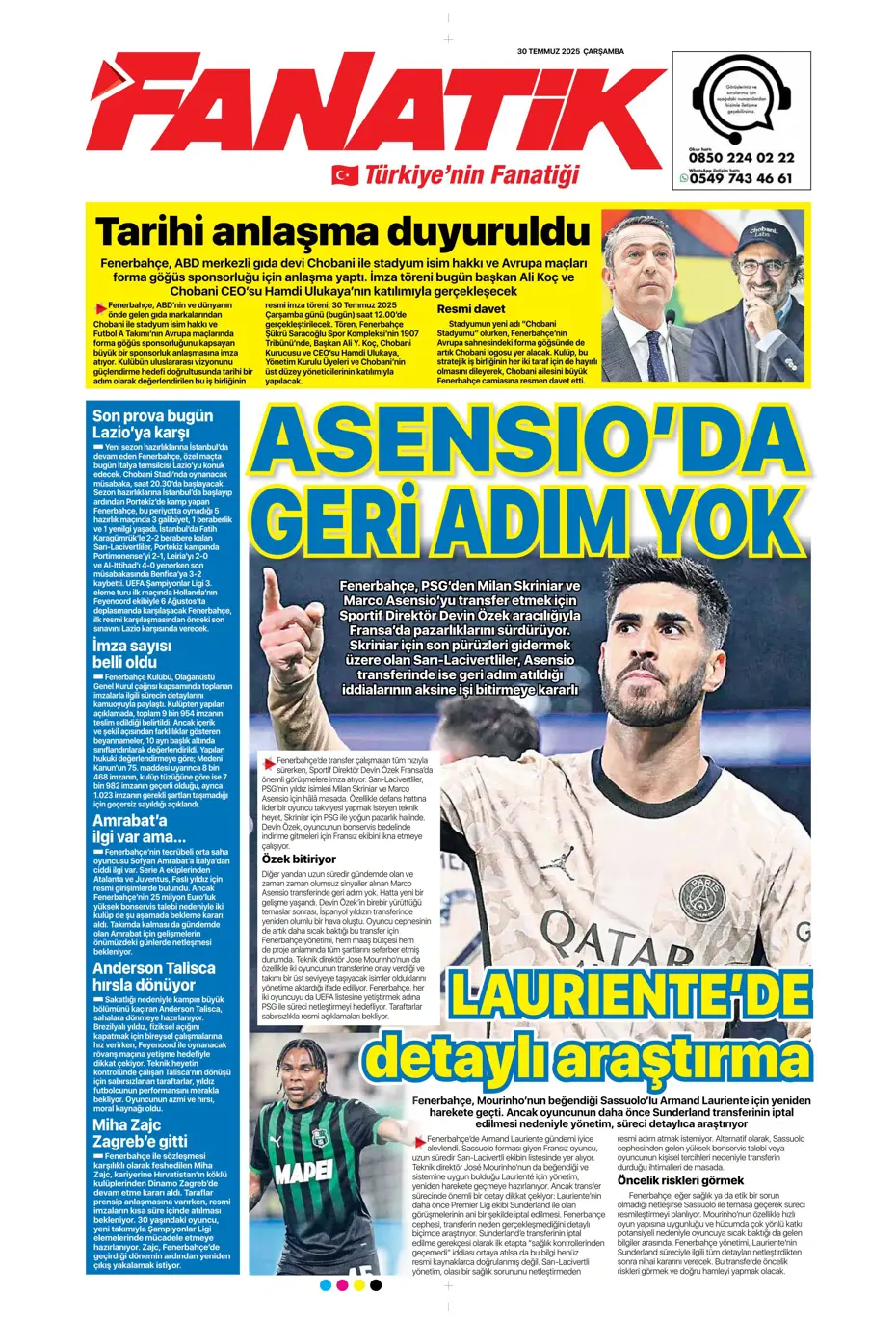 "Beşiktaş'ta Sergen Yalçın ve Mancini bombası" | Sporun manşetleri - 24