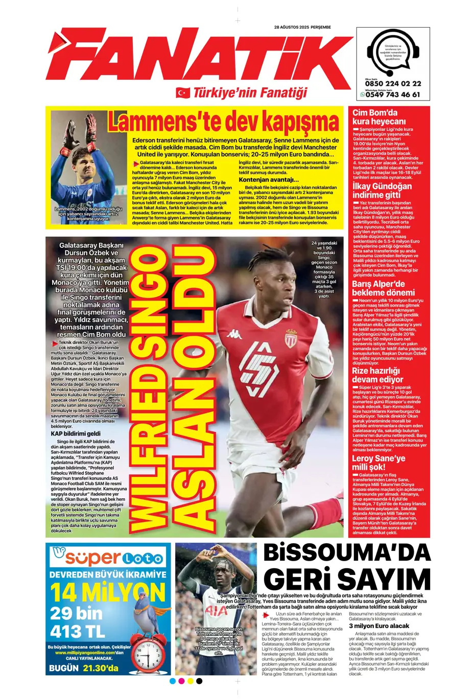 "Kerem Fenerbahçe'yi de Mourinho'yu da bitirdi" | Sporun manşetleri - 28