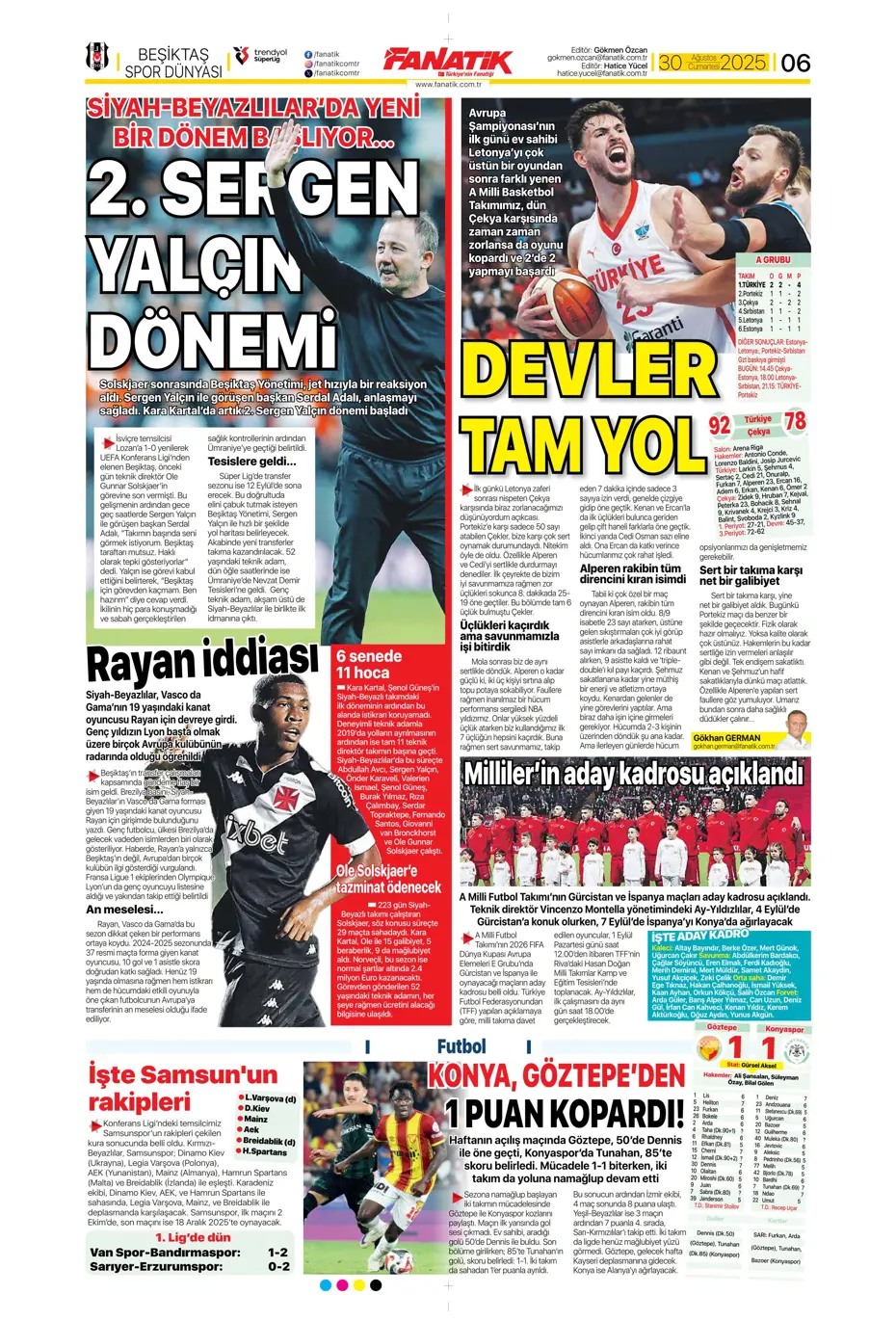 "Jose Mourinho'nun yerine 4 aday" | Sporun manşetleri - 26