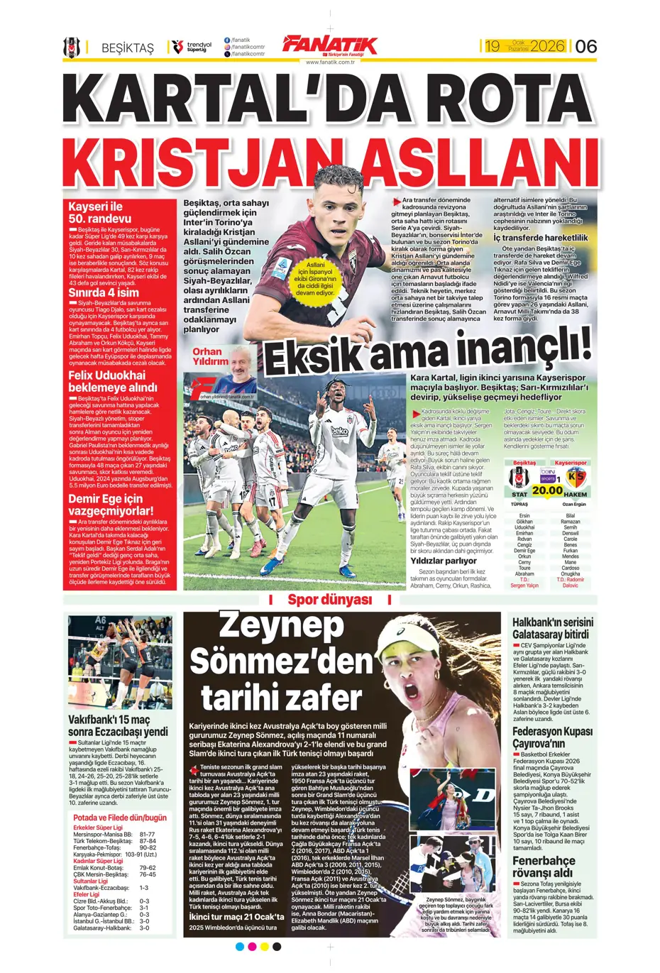 "Sonunda Maestro bombası patlıyor" | Sporun manşetleri - 32