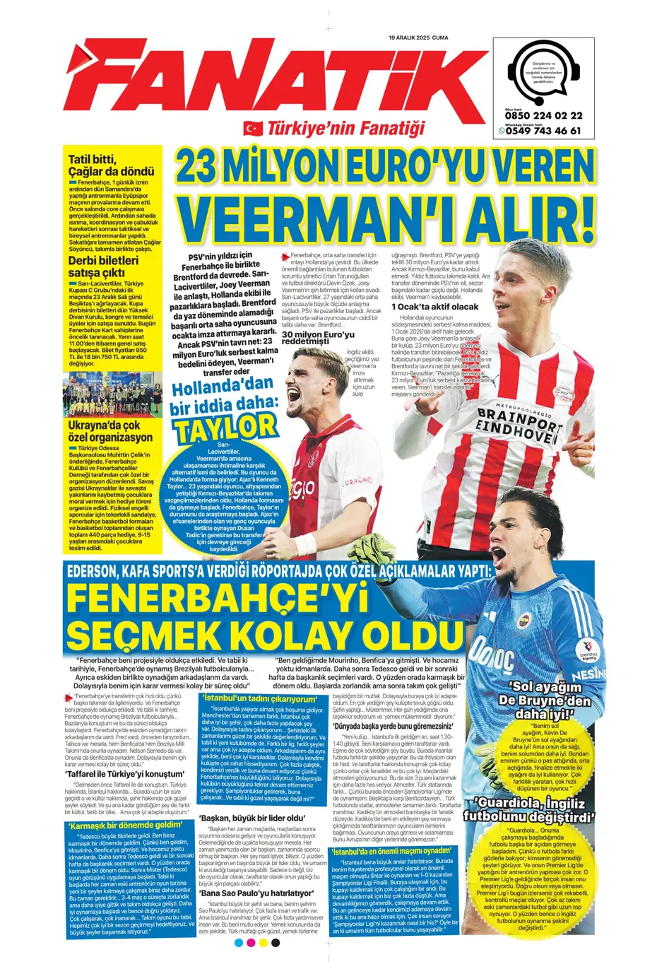 "Ve Lucas Beraldo'dan Galatasaray'a cevap geldi" | Sporun manşetleri - 17