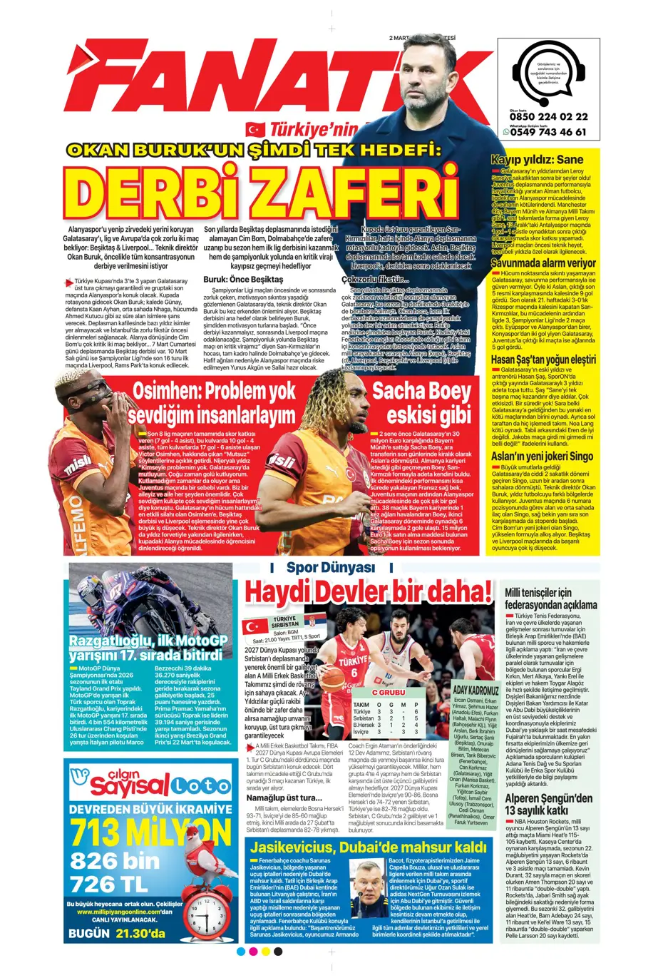 "Galatasaray'dan daha şimdiden Sacha Boey'la ilgili karar çıktı" | Sporun manşetleri - 11