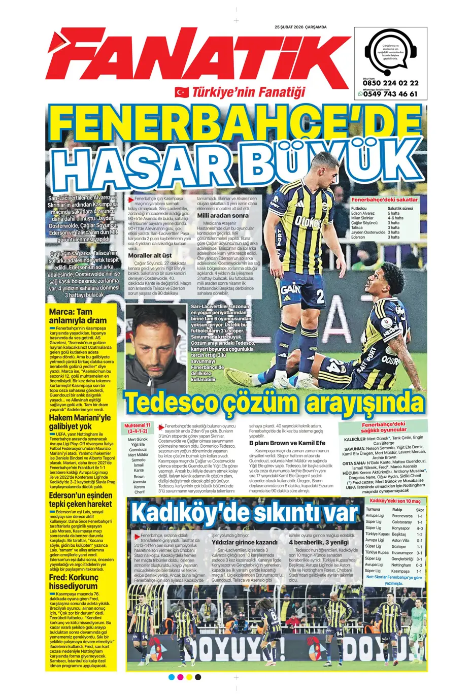 "Fenerbahçe'de Vedat Muriqi sürprizi yaşanıyor" | Sporun manşetleri - 27