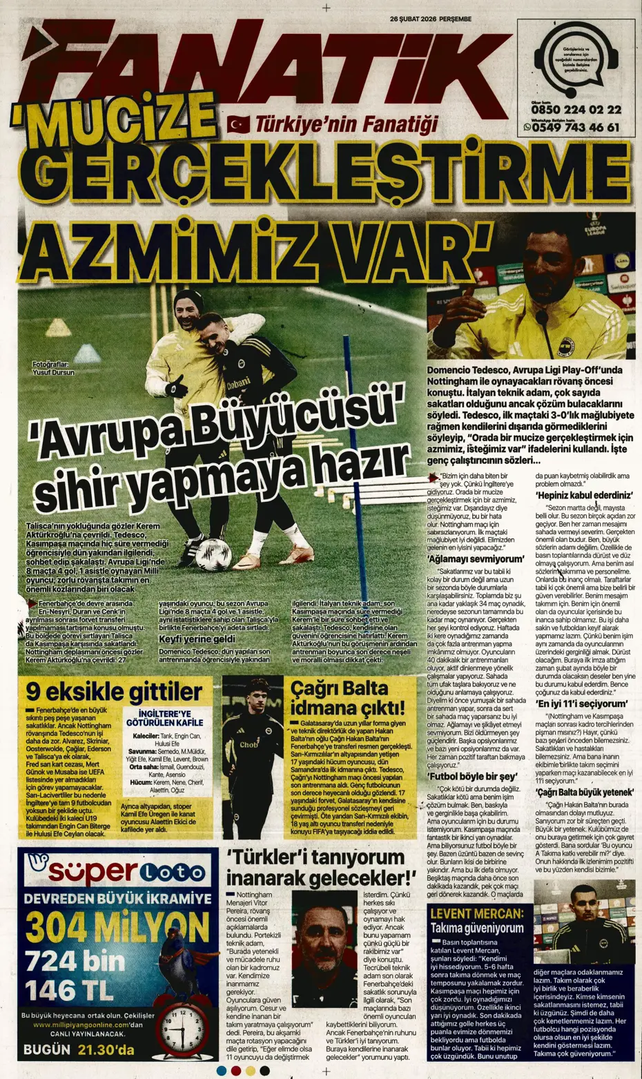 "Galatasaray kabustan zafer çıkardı" | Sporun manşetleri - 13