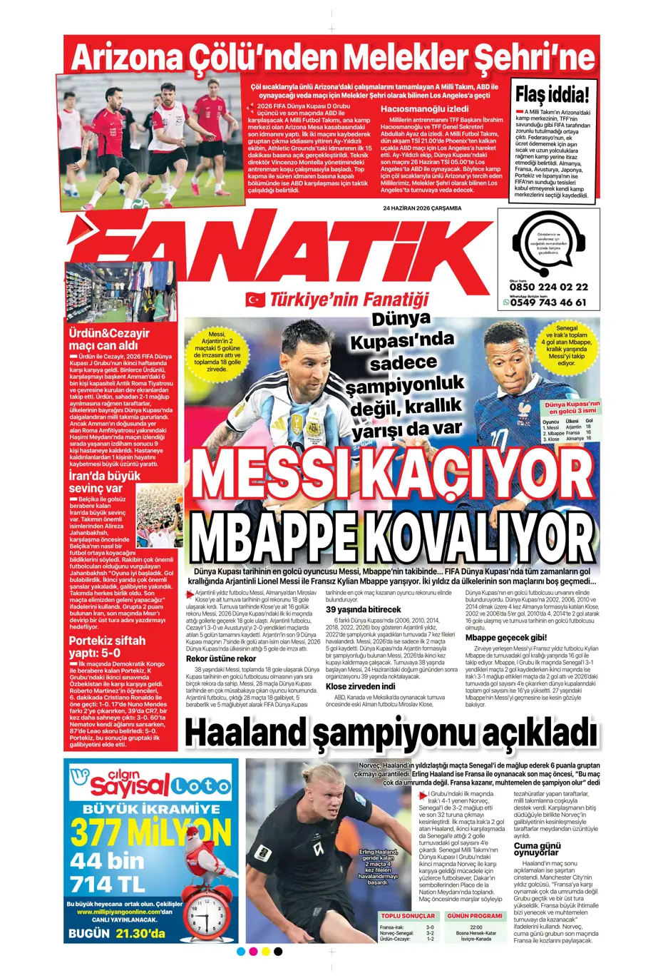 Shomurodov'a karşılık 3 isim! Fenerbahçe'den yılın takası | Sporun manşetleri - 21