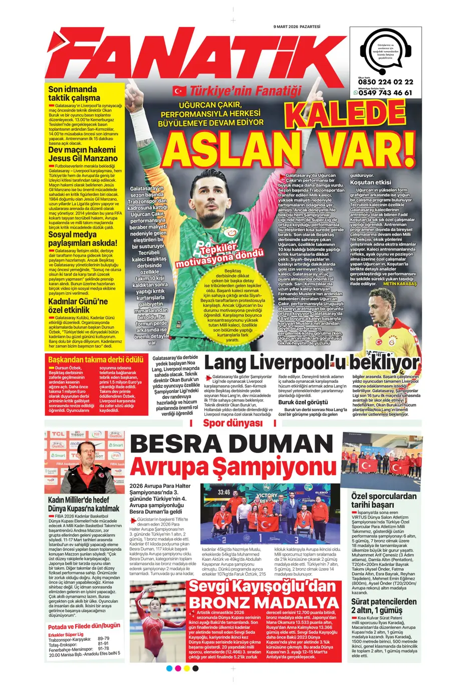 "Eller yukarı! Ben Cherif" | Sporun manşetleri - 26
