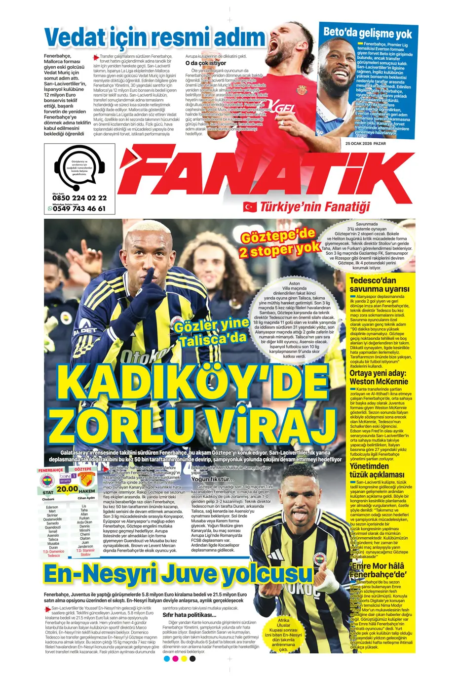 "Asprilla sonrası Galatasaray'ın 3. transferi de belli oldu" | Sporun manşetleri - 32