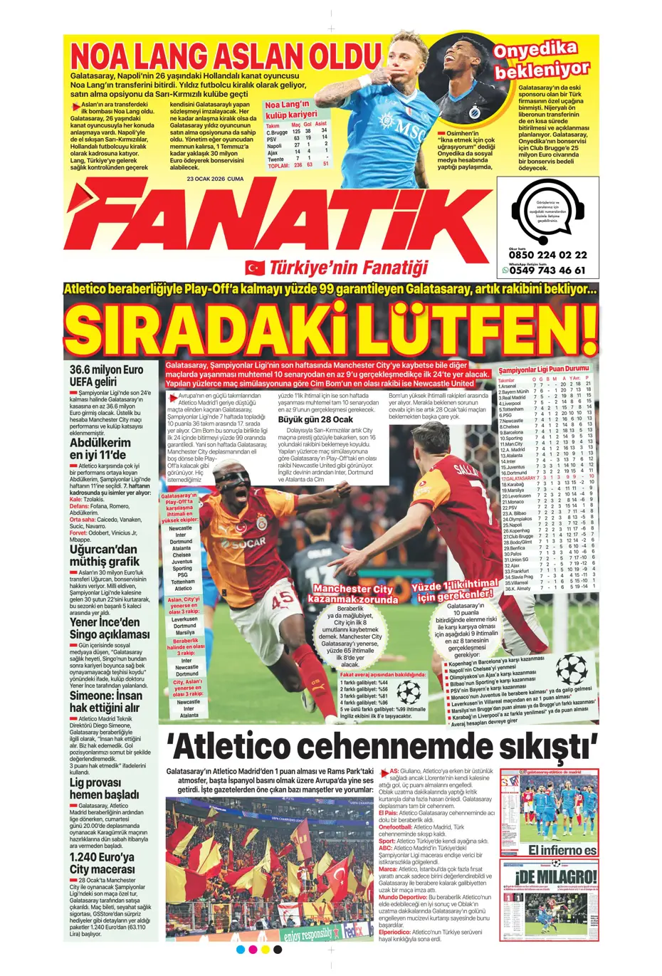 "Fenerbahçe'de En-Nesyri'nin yerine gelecek golcü belli" | Sporun manşetleri - 33 "Fenerbahçe'de En-Nesyri'nin yerine gelecek golcü belli" | Sporun manşetleri - 33