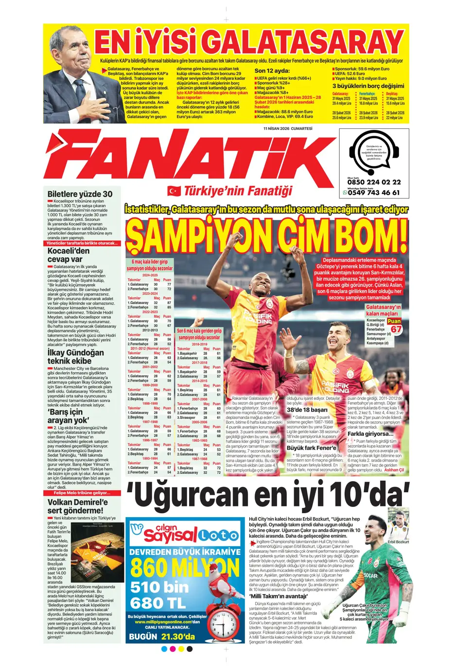 "Devler Osimhen için sırada" | Sporun manşetleri - 38