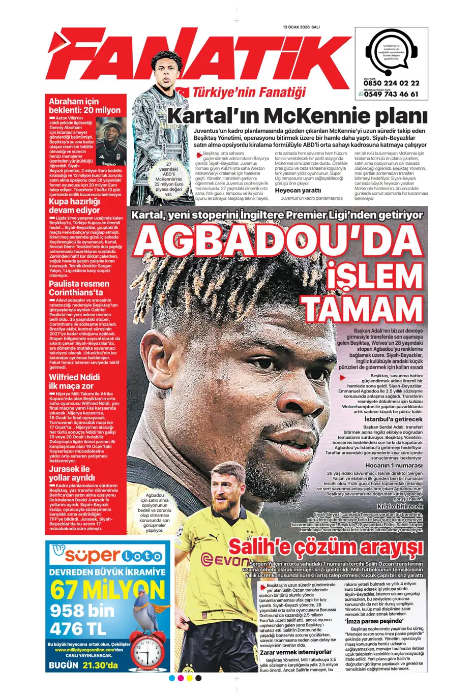 "Elveda! Fenerbahçe'de 20 milyon euroluk ayrılık" | Sporun manşetleri - 19