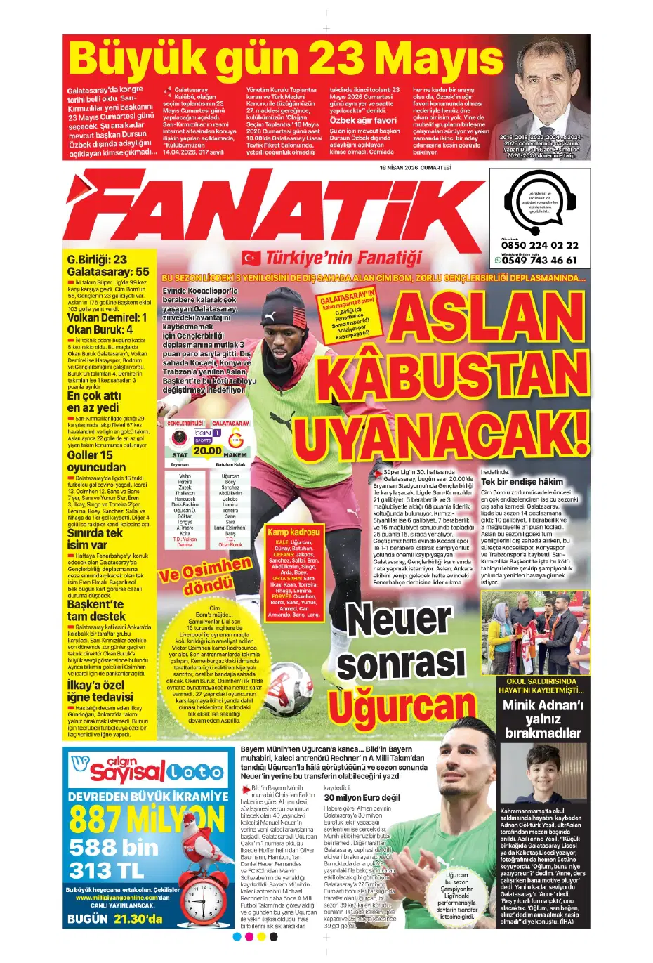 Ederson acı son | Sporun manşetleri - 25