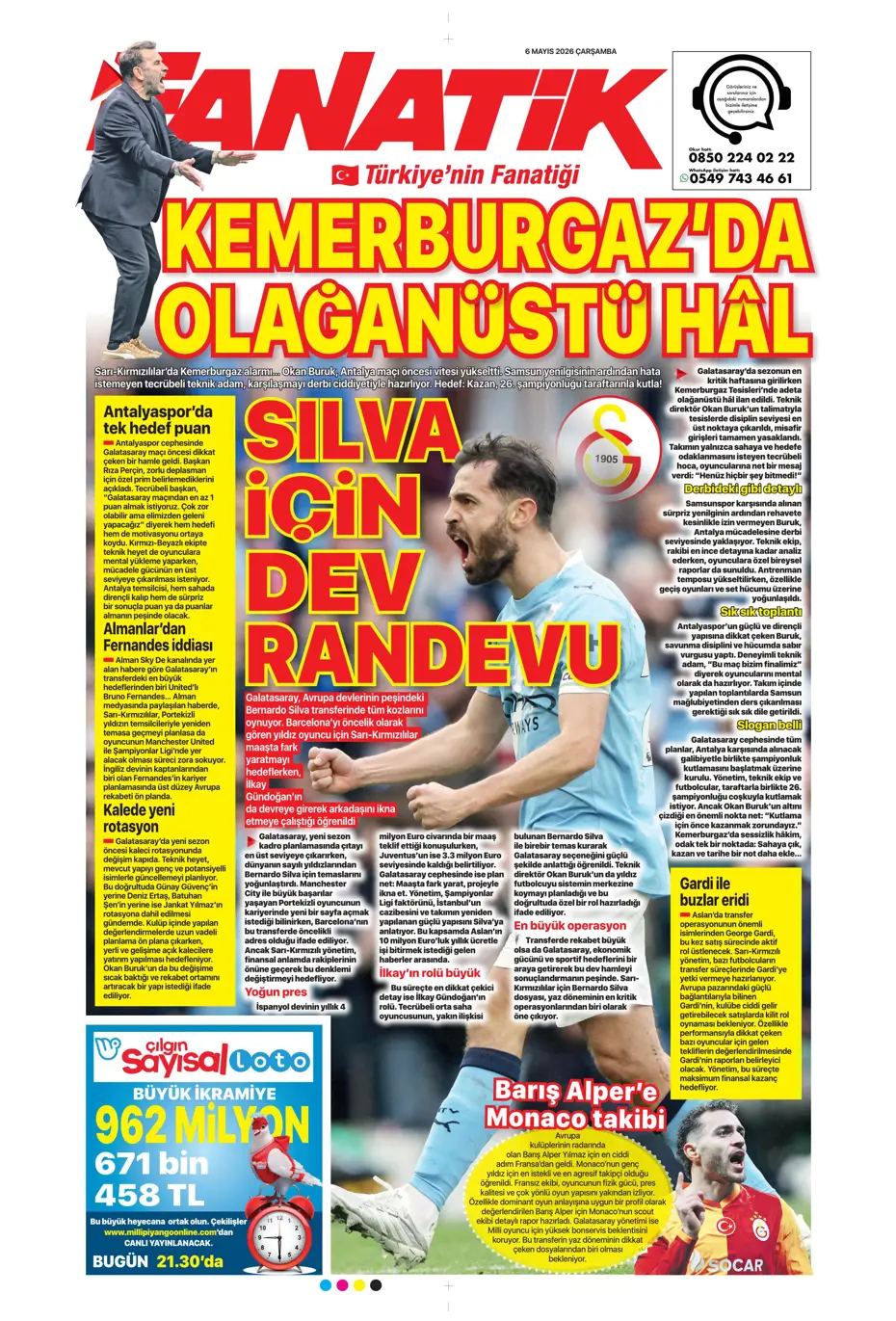 Sadettin Saran giderayak 3 yıldızı Fenerbahçe'ye kazandırıyor | Sporun manşetleri - 30 Sadettin Saran giderayak 3 yıldızı Fenerbahçe'ye kazandırıyor | Sporun manşetleri - 30