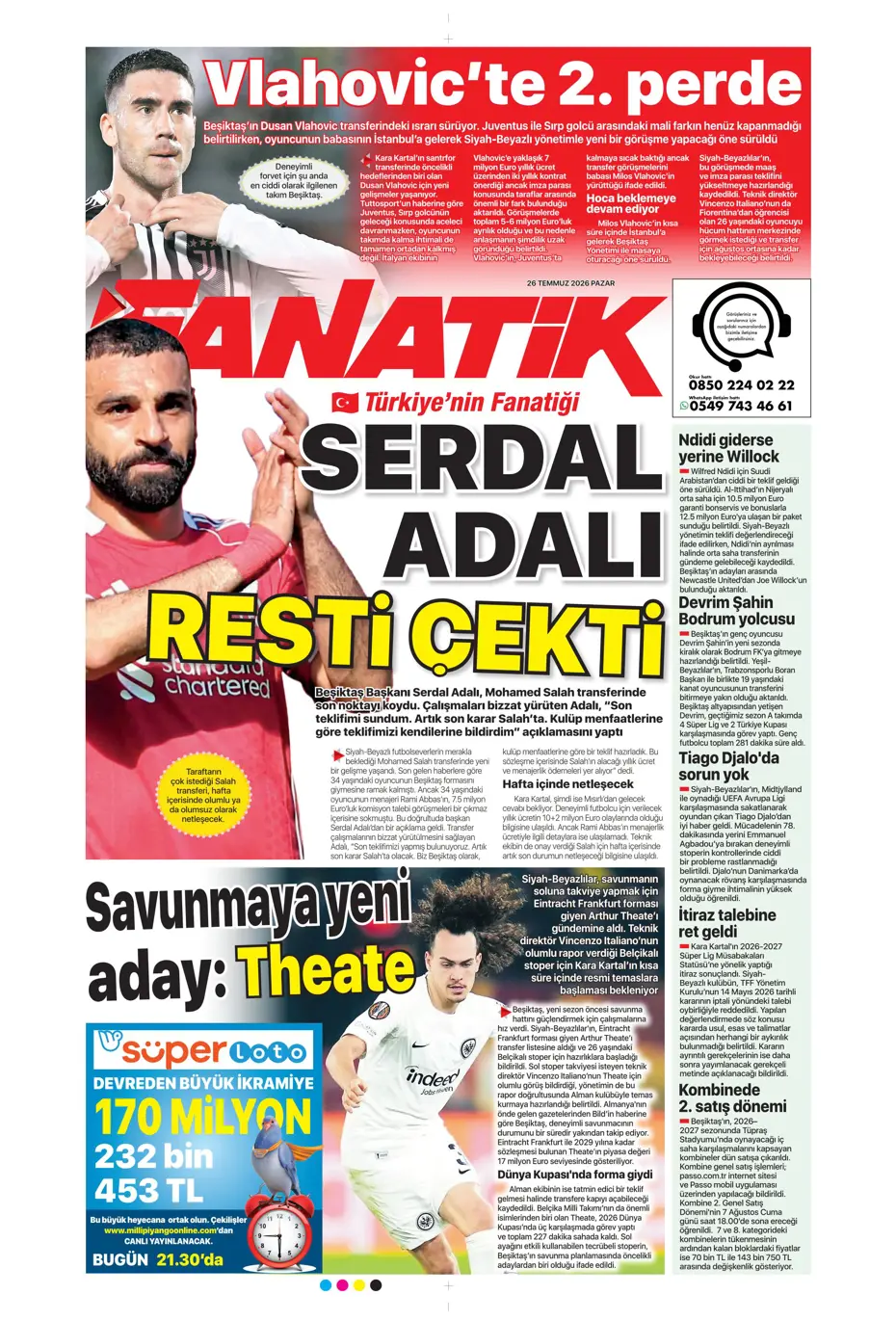"Darwin Nunez geliyor" | Sporun manşetleri - 25