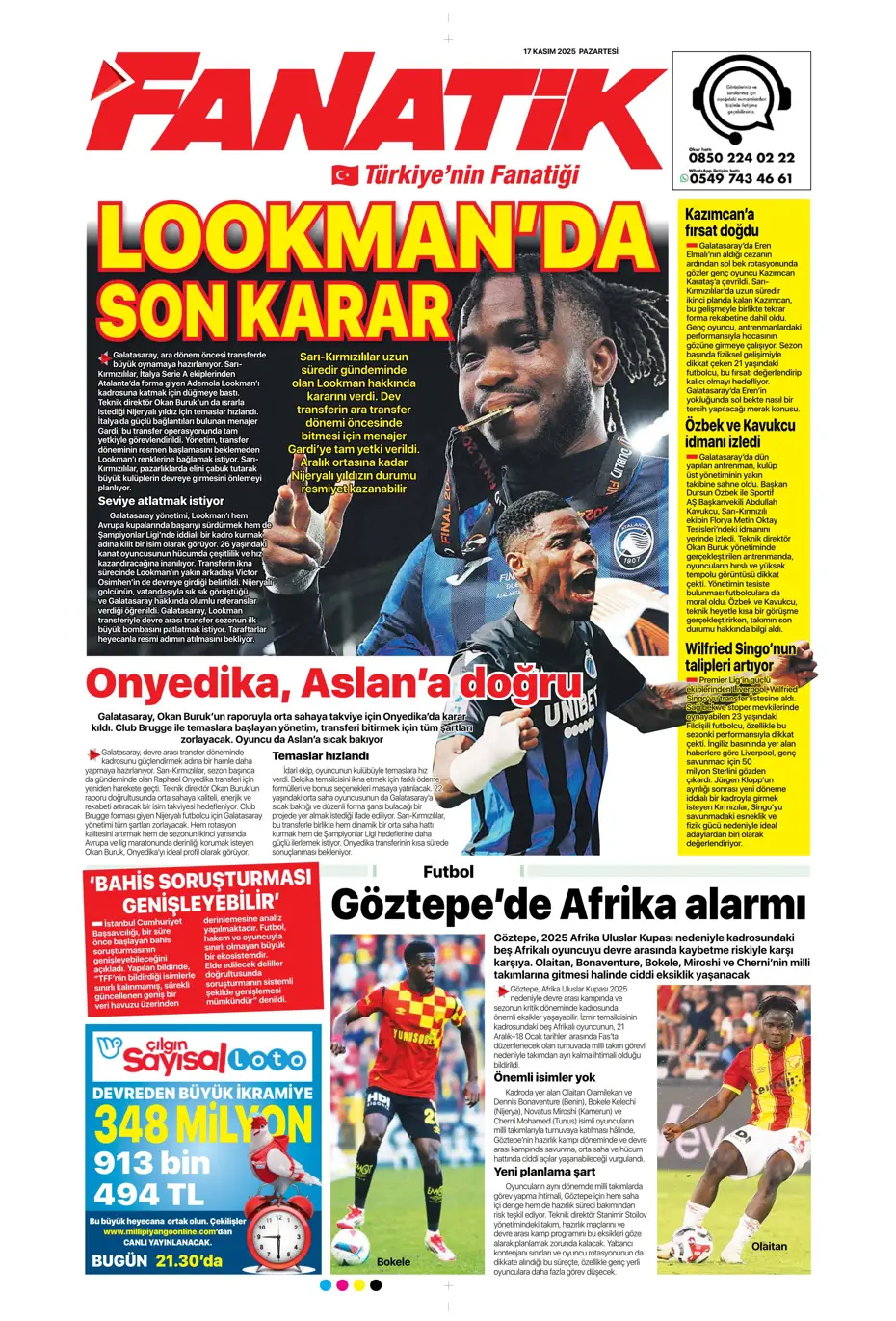 "Tedesco ilk bileti kesti: "Kendine takım bul" | Sporun manşetleri - 26 "Tedesco ilk bileti kesti: "Kendine takım bul" | Sporun manşetleri - 26