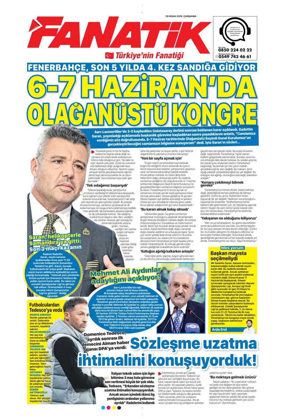 Daha fesih imzası kurumadan Tedesco'ya talip çıktı | Sporun manşetleri - 27