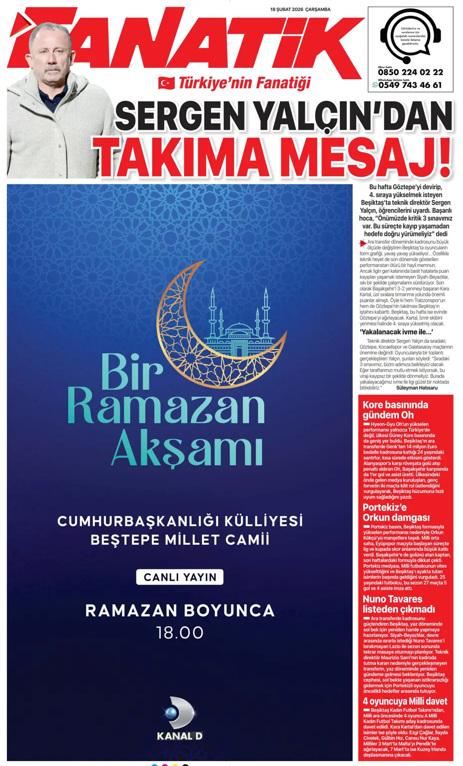 "Aslan Juve'yi perişan etti" | Sporun manşetleri - 37