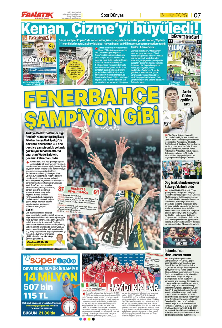 "Victor Osimhen'de son 16 gün" | Sporun manşetleri - 29