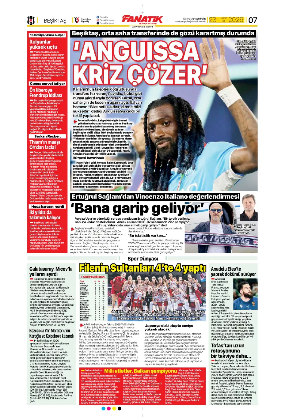 Ve Fenerbahçe'ye Konyaspor'dan Adil Demirbağ cevabı geldi | Sporun manşetleri - 13
