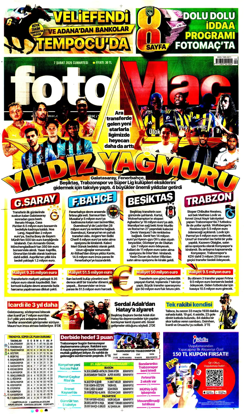 "Icardi ile 2+1 yıl daha" | Sporun manşetleri - 18