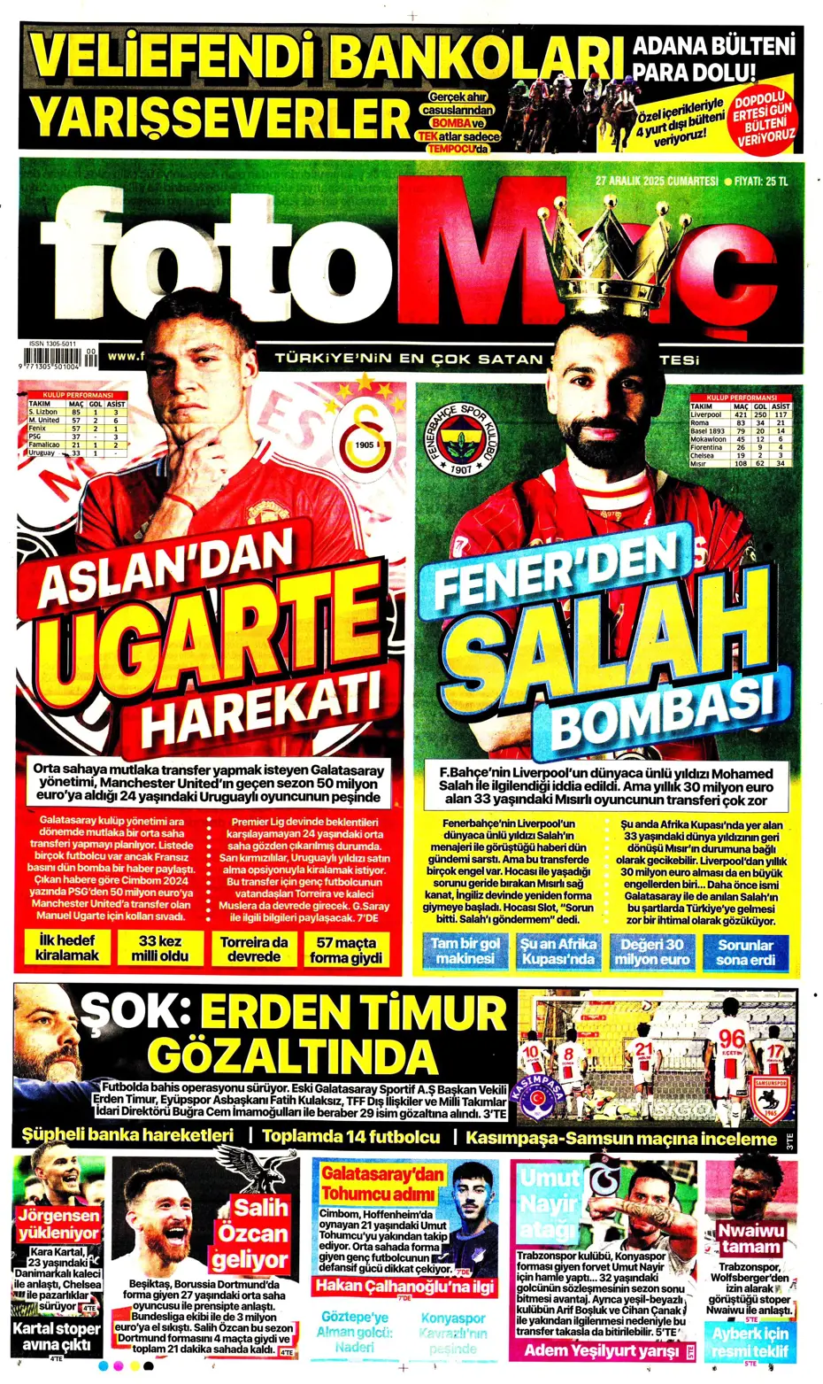 "Fenerbahçe'de 7 ayrılık birden" | Sporun manşetleri - 12 "Fenerbahçe'de 7 ayrılık birden" | Sporun manşetleri - 12