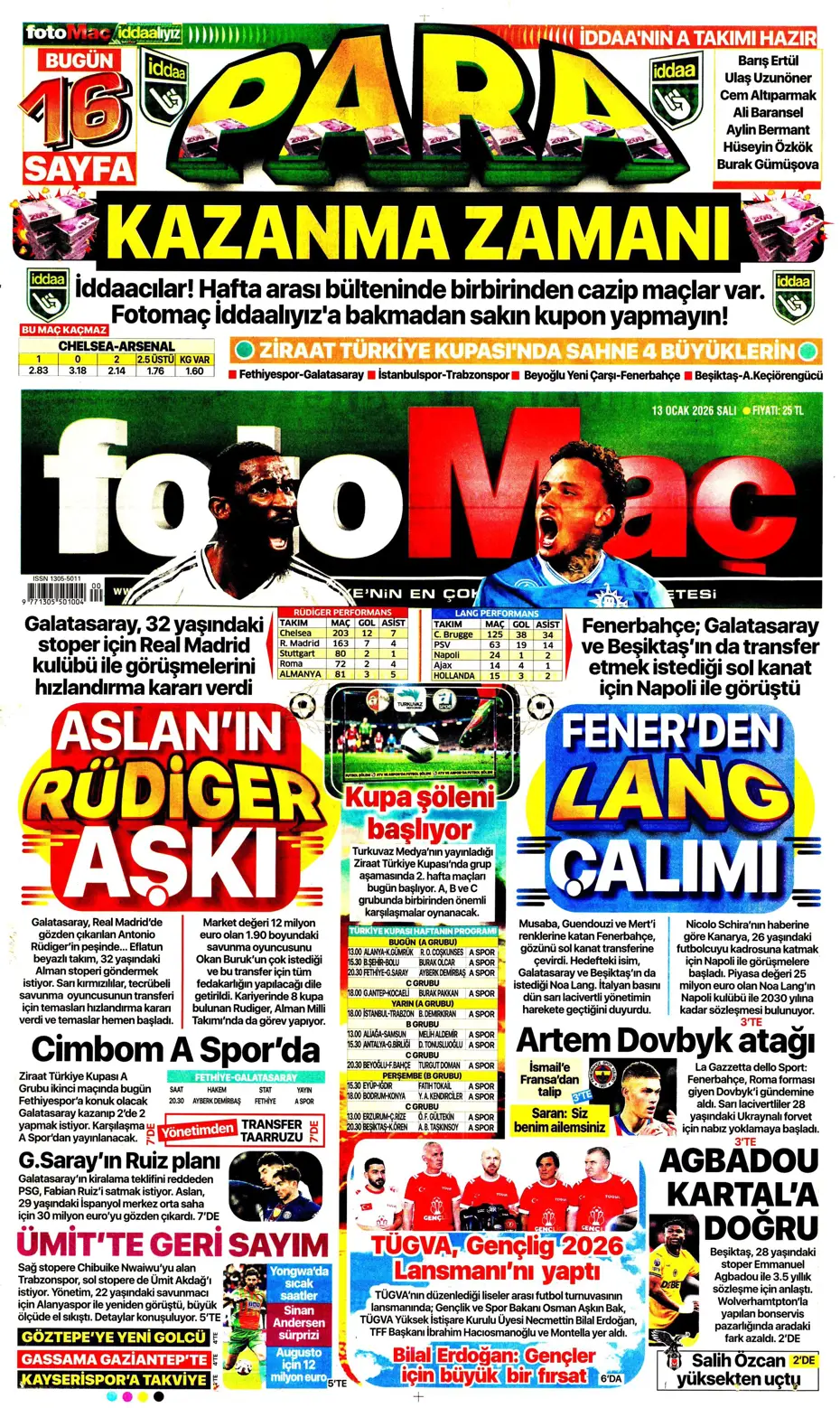 "Elveda! Fenerbahçe'de 20 milyon euroluk ayrılık" | Sporun manşetleri - 13