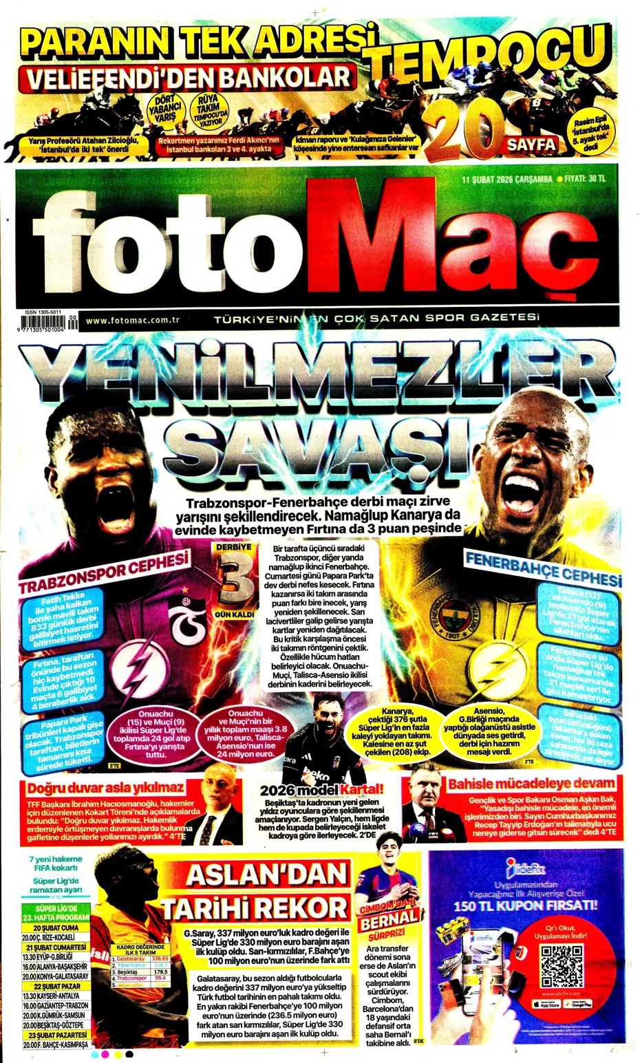 "Lemina ve Icardi için Galatasaray'dan kesin karar çıktı" | Sporun manşetleri - 13 "Lemina ve Icardi için Galatasaray'dan kesin karar çıktı" | Sporun manşetleri - 13