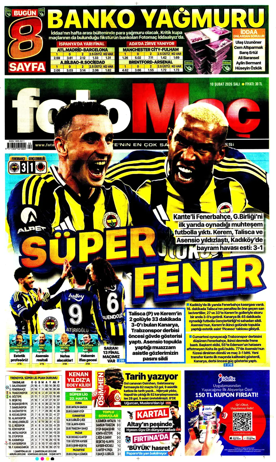 "Victor Osimhen'le ilgili bomba iddia" | Sporun manşetleri - 15 "Victor Osimhen'le ilgili bomba iddia" | Sporun manşetleri - 15