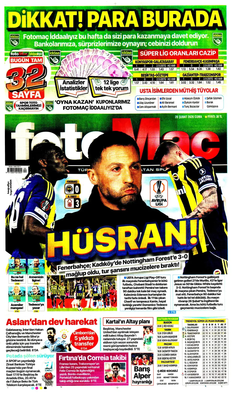 "Vitor Pereira Fenerbahçe'yi mat etti" | Sporun manşetleri - 20