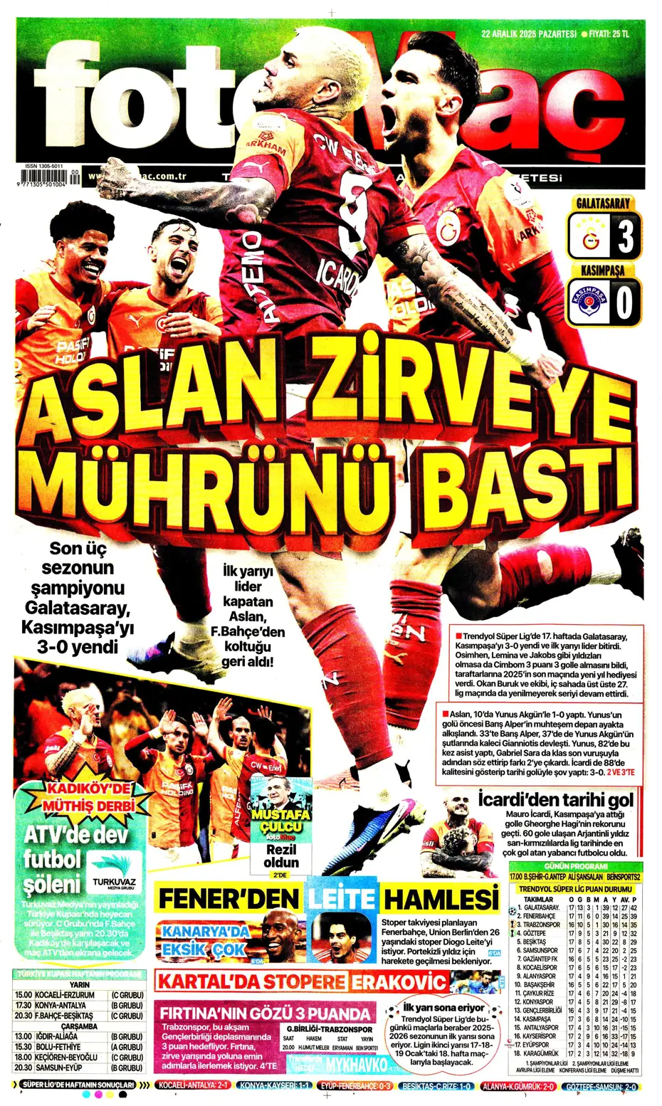 "Fenerbahçe'de 2 isim takımdan ayrılıyor: 35 milyon euro" | Sporun manşetleri - 18