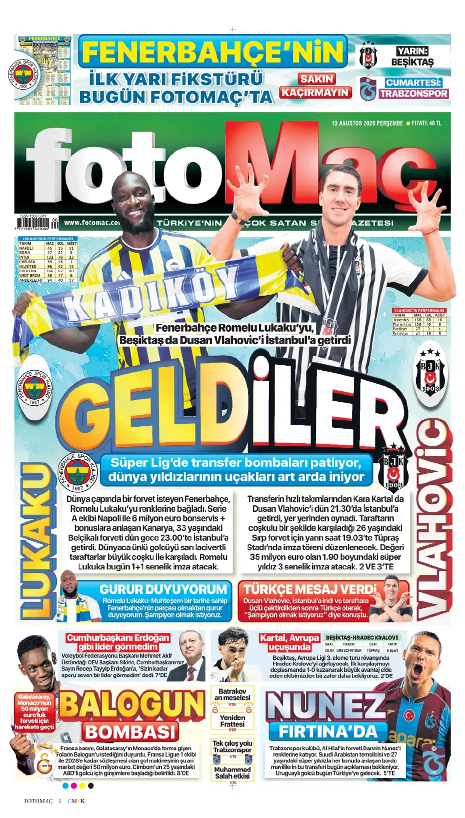 Yüksel Yıldırım, Fenerbahçe'den flaş bir transfer yapıyor | Sporun manşetleri - 23 Yüksel Yıldırım, Fenerbahçe'den flaş bir transfer yapıyor | Sporun manşetleri - 23
