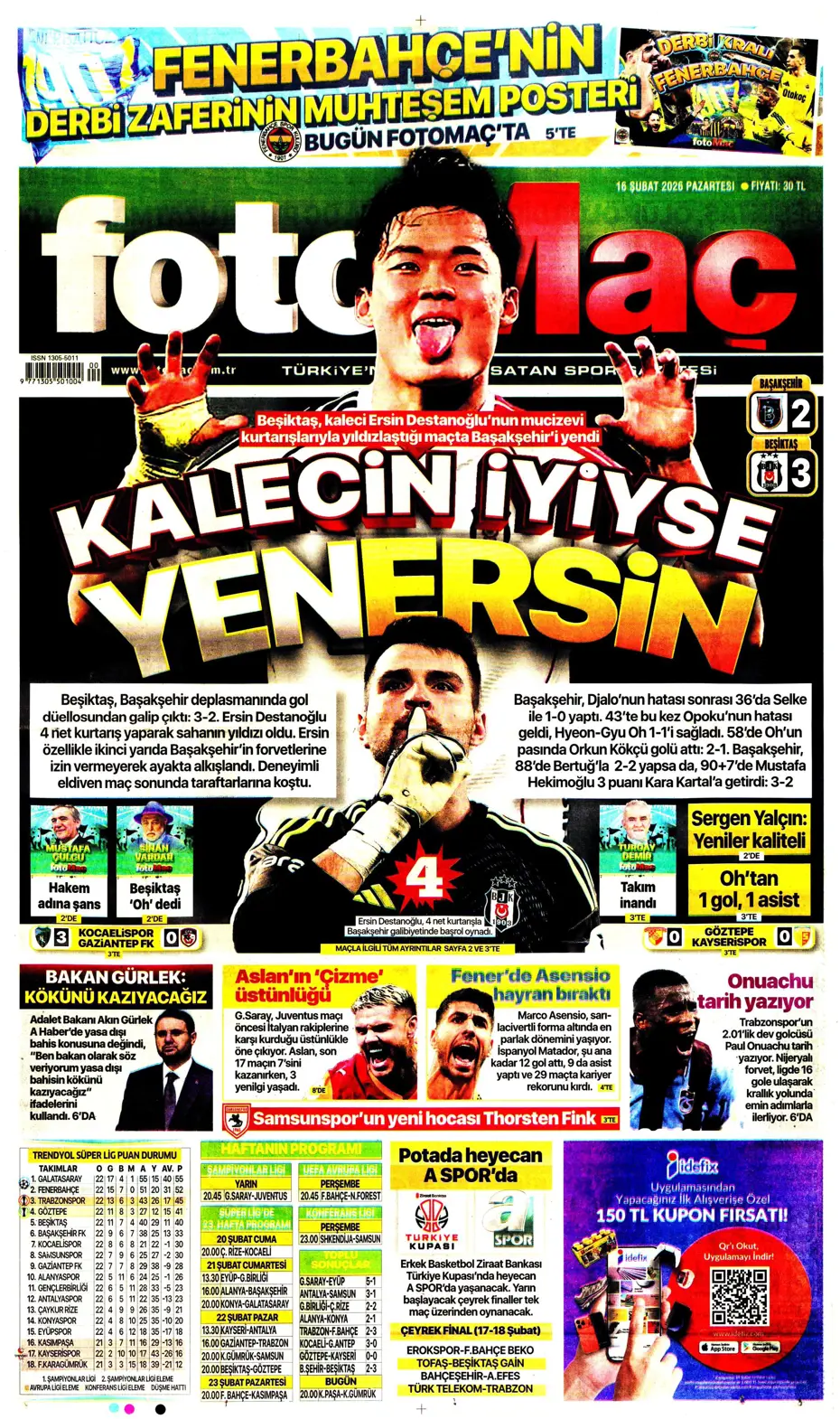 "Galatasaray Fenerbahçe'yi FIFA'ya şikayet ediyor" | Sporun manşetleri - 22